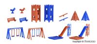 Vollmer 43665 - Spur HO Kinderspielplatz
