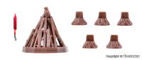 Vollmer 43667 - Spur HO  Lagerfeuer mit Brandflackern
