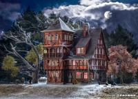 Vollmer 43679 - Spur HO Villa Vampir mit  Farbtabletten