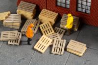 Auhagen 43686 - Spur TT Paletten, 32 Stück