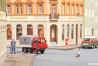 Auhagen 43690 - Spur TT Multicar M24-0 Pritsche Plane Mitropa, Bausatz