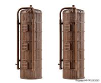 Vollmer 43743 - Spur HO Silo - 2 Stück