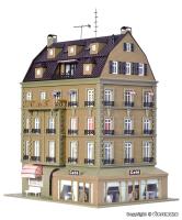 Vollmer  43783 - Spur HO Café mit Inneneinrichtung und LED-Beleuchtung, Funktionsbausatz