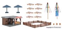 Vollmer 43784 - Spur HO Biergarten, Bausatz