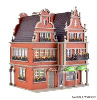 Vollmer 43842 - Spur HO Buchhandlung mit Inneneinrichtung und Beleuchtung, Funktionsbausatz