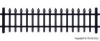 Vollmer 45007 - Spur HO Eisenzaun schwarz. Höhe: 10mm