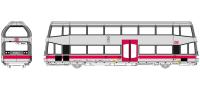 Kres 51047034 - Spur H0 Doppelstock-Schienenbus BR 670, 670 004-1, DB, Ep. V, AC-Sound