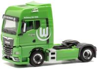 Herpa 944946 - Spur H0 MAN TGX GX 18.640 Sattelzugmaschine "VFL Wolfsburg"