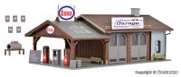 Vollmer 45599 - Spur HO  Reparaturwerkstatt Pfizis Garage mit Tankstelle