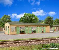 Vollmer 47557 - Spur N KFZ-Werkstatt – Polyplate Bausatz