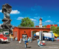 Vollmer 45642 - Spur HO LKW-Werkstatt - Polyplate Bausatz