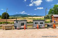 Vollmer 45722 - Spur H0 Bauwagen, 2 Stück