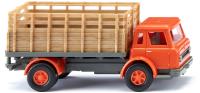 Wiking 044604 - Spur HO Gitteraufbau-Lkw (Int. Harvester) - orange