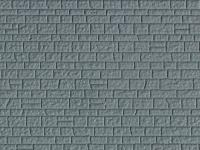 Vollmer 46024 - Spur HO Mauerplatte Naturstein aus Kunststoff, 21,8 x 11,9 cm