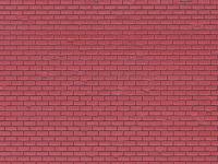 Vollmer 46033 - Spur HO Mauerplatte Klinker aus Kunststoff, 21,8 x 11,9 cm