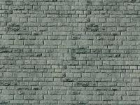 Vollmer 46052 - Spur HO Mauerplatte Porphyr aus Karton, 25 x 12,5 cm, 10 Stück