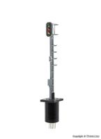 Viessmann 4642 - Spur H0 Licht-Ausfahrsignal Fahrbegriff: 1/2 langer Mast SBB/RhB, Typ L
