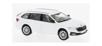 Brekina PCX870596 - Spur H0 Skoda Octavia IV Combi, weiß, 2019