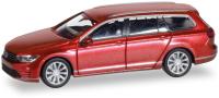 Herpa 038980-002 - Spur H0 VW Passat Variant GTE Hybrid, habanero orange