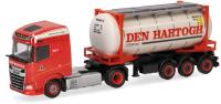 Herpa 320344 - Spur H0  DAF XG Swapcontainer-Sattelzug "Den Hartogh"