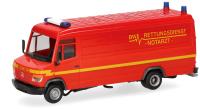 Herpa 700894 - Spur H0 MB Vario Kasten"Bundeswehr Rettungsdienst / Notarzt Hamburg"