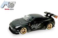 Herpa 87MC000037 - Spur H0 Nissan GTR 35, schwarz