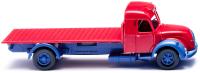 Wiking 085508 - Spur H0 Magirus S 7500 Flachpritschen-Lkw „Kabelwerk Rheydt“