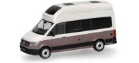Herpa 096294-004 - Spur H0 VW Crafter Grand California 600, candywhite/mojawe beige