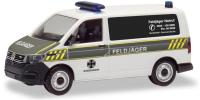 Herpa 700900 - Spur H0 Volkswagen (VW) T6.1 Bus "Feldjäger", weiß