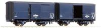 Kato/Lemke K1-812 Spur H0 2-tlg. Set gedeckte Güterwagen der JNR, Ep. III