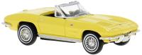 Brekina 18030 - Spur H0 Chevrolet Corvette C2 Cabrio, hellgelb 1962