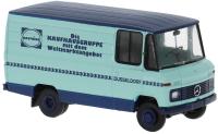 Brekina 36848 - Spur H0 Mercedes L 406 D Kasten, Kaufring  1967
