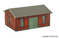 Vollmer 47556 - Spur N Werkstatt mit Putz-/Fachwerkfassade - Polyplate Bausatz