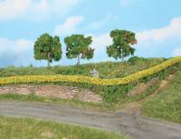 Heki 11805 - 2 flexible Forsythienhecken 0,7 x 0,7 x 50 cm