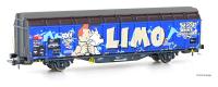 Hobbytrain H45107 - Spur HO  Schiebewandwagen Hbbillns SBB, Ep.VI Graffiti-Serie (5)
