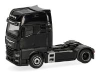 Herpa 313711-005 - Spur H0 MAN TGX GX Individual Zugmaschine 2achs, schwarz