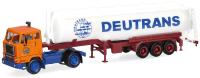 Herpa 321600 - Spur H0 Volvo F88 Silo-Sattelzug "Deutrans"