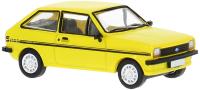 Brekina PCX870769 - Spur H0 Ford Fiesta Mk1 "S" in gelb, 1975