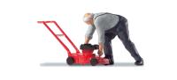 Preiser 28279 - Spur H0 Reparieren des Rasenmähers