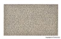 Vollmer 48220 - Spur HO Steinkunst Mauerplatte Naturstein, 21,2 x 11,5 cm