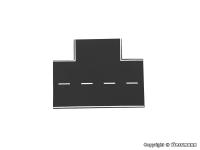 Vollmer 48263 - Spur HO Straßenplatte Asphalt, 90°-Einmündung, L 15,5 x B 13 cm