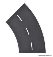 Vollmer 48265 - Spur HO Straßenplatte Asphalt, 45°-Kurve, Radius 12 cm