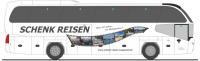 Rietze 67144 - Spur H0 Neoplan Cityliner 07 Schenk Reisen, Wuppertal