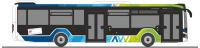 Rietze 75418 - Spur H0 MAN Lion´s City 12´18 AVV Augsburg