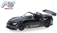 Herpa 87MC000143 - Spur H0 MicroCity: Mazda MX-5 Rocket Bunny, schwarz