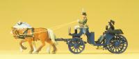 Preiser 24606 - Spur HO Prominenz in der Kutsche