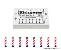 Viessmann 5040 - Warnbaken Set 8 Stück, inkl. Lauflichtelektronik
