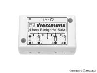 Viessmann 5065 - Spur HO Vierfach-Blinkelektronik für Andreaskreuze