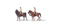 Preiser 79138 - Spur N Berittene in Sommeruniform, Polizei Deutschland