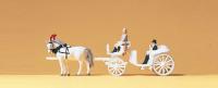 Preiser 79479 Spur N Hochzeitskutsche, offen